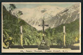 Tinted postcard by N S Seaward of St James Church Franz Joseph - 48775 - Postcard