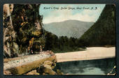 Coloured Postcard by Tanner of Hawks Crag Buller Gorge. - 48779 - Postcard
