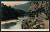 Coloured postcard of Bluff Buller Gorge. - 48803 - Postcard