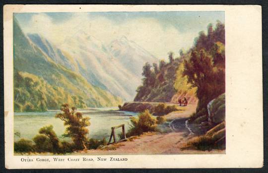 OTIRA GORGE West Coast Road. Art card. - 48816 - Postcard