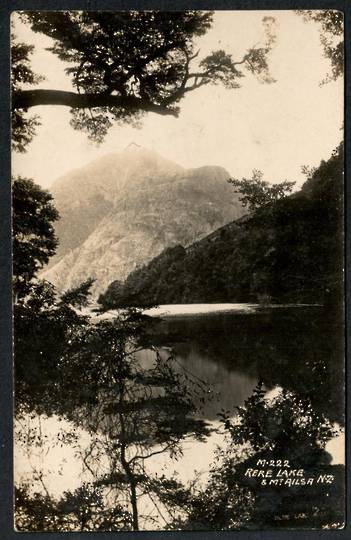 RERE LAKE and MT AILSA. Real Photograph  Fregussons. - 48829 - Postcard
