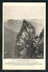 Postcard of by Dran Trawets (Spokane USA) of the Camel Rocky Mountains. First climbed by Trawets. . Sold to defray round the wor