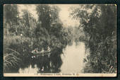 NEW ZEALAND Postmark Greymouth GREYMOUTH. G Class cancel on Postcard of Mahinapua Creek Hokitika. - 48844 - Postcard