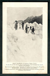Postcard of by Dran Trawets (Spokane USA) of Franz Josef Glacier. Sold to defray round the world cycling trip. - 48845 - Postcar
