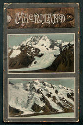 NEW ZEALAND Coloured Maoriland Postcard. Two Views.  Mt Cook. Mt Haldinger. - 48854 - Postcard