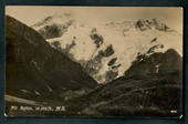Real Photograph by Tanner Bros Ltd of Mt Sefton, 10350 ft., and the Footstool, Mount Cook. - 48858 - Postcard
