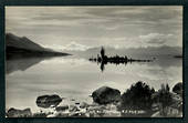 Real Photograph by Radcliffe of Lake Pukaki showing Mt Cook 40 miles away. - 48864 - Postcard