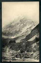 Real Photograph by Radcliffe of Mt Cook and Hooker River. - 48874 - Postcard