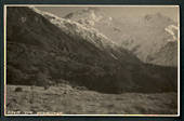Real Photograph by N S Seaward of Mt Cook from the Hermitage. - 48893 - Postcard
