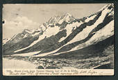 Early Undivided Postcard by Muir & Moodie of Mt Cook from Tasman Glacier foot of De la Beche. - 48903 - Postcard