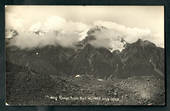 Real Photograph by Radcliffe of Liebig Range from Ball Hut. - 48911 - Postcard