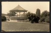 Real Photograph of Croquet Lawns and Band rotunda Balclutha. - 49083 - Postcard