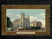 Coloured postcard of St Joseph's Roman Catholic Church and Convent Dunedin. - 49103 - Postcard