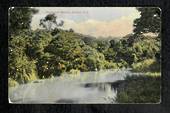 Early Coloured postcard of Woodnough Gardens Dunedin. - 49115 - Postcard