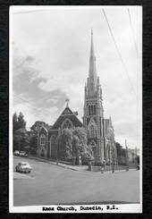 Real Photograph by N S Seaward of Knox Church Dunedin. - 49129 - Postcard