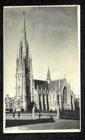 Real Photograph of First Church Dunedin. - 49139 - Postcard