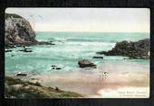 Coloured postcard of The Ocean Beach Dunedin. - 49147 - Postcard