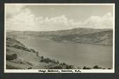 Real Photograph by N S Seaward of Otago Harbour Dunedin. - 49163 - Postcard