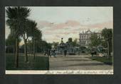 Coloured postcard of the Triangle Dunedin. - 49201 - Postcard