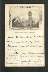 Early Undivided Postcard of Otago University Dunedin. - 49224 - Postcard