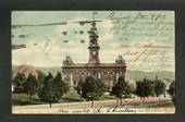 Early Undivided Coloured Postcard of The Town Hall Dunedin. - 49240 - Postcard