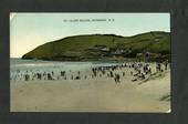 Coloured Postcard of St Clair Beach Dunedin. - 49263 - Postcard