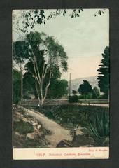 Coloured postcard by Muir and Moodie of Botannical Gardens Dunedin. - 49291 - Postcard