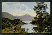 Coloured postcard of Lake Manapouri. - 49325 - Postcard