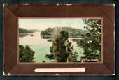 Coloured postcard by Muir and Moodie of Golden Bay Stewart Island. One of the bays on Patersons Inlet. - 49330 - Postcard