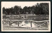 Real Photograph. In the Rose Gardens Invercargill. - 49336 - Postcard