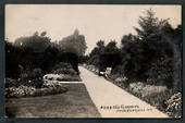 Real Photograph of The Gardens Invercargill. - 49337 - Postcard