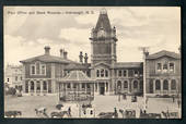 Postcard of Post Office and Band Rotunda Invercargill. - 49351 - Postcard