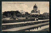 Postcard of the Roman Catholic Cathedral and Gardens Invercargill. - 49357 - Postcard