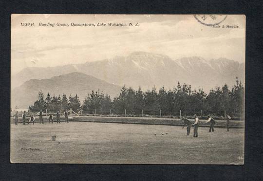 Postcard of Bowling Green Queenstown. - 49404 - Postcard