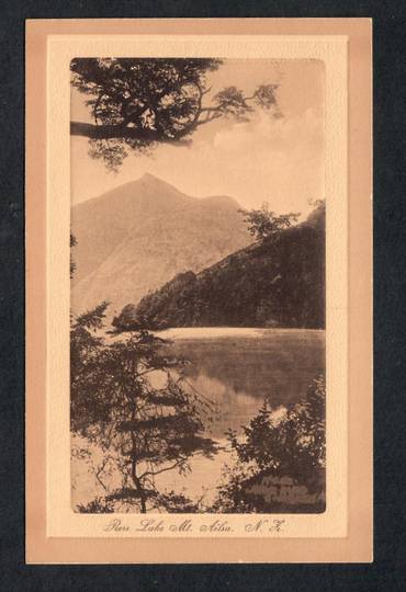 Sepia Print by Fergusson of Rere Lake Mt Ailsa. - 49412 - Postcard