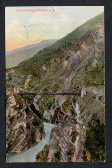 SKIPPER GORGE QUEENSTOWN Coloured Postcard. - 49417 - Postcard