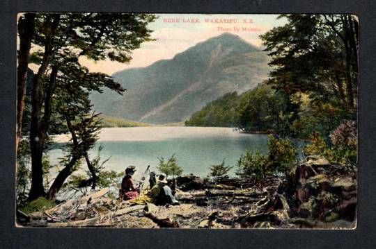 Coloured postcard of Rere Lake Wakatipu. - 49418 - Postcard
