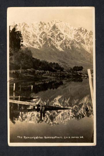 Real Photograph of the Remarkables. - 49429 - Postcard