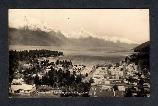 Real Photograph by Radcliffe of Queenstown. - 49444 - Postcard