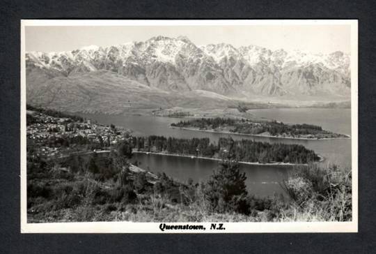 Real Photograph by N S Seaward of Queenstown. - 49470 - Postcard