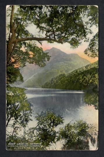 Coloured postcard of Rere Lake in Summer. - 49483 - Postcard
