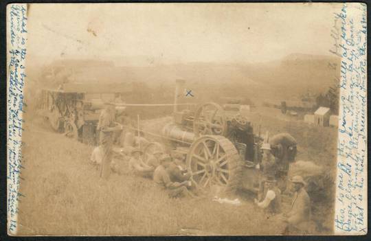 ARLY FARM SCENE. Postmark Oamaru B class. Early Undivided Postcard - 49504 - Postcard