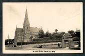 Real Photograph by A B Hurst & Son of St Lukes Church Oamaru. - 49511 - Postcard