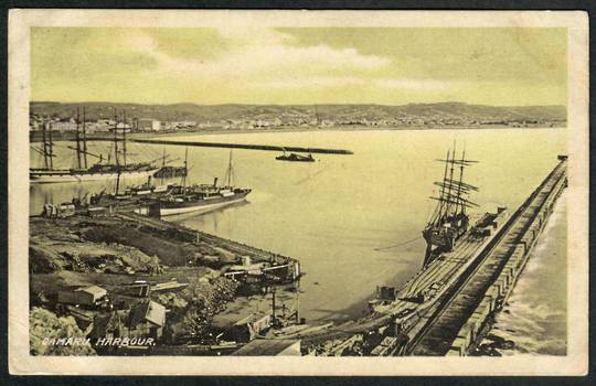 OAMARU HARBOUR Real Photograph - 49524 - Postcard