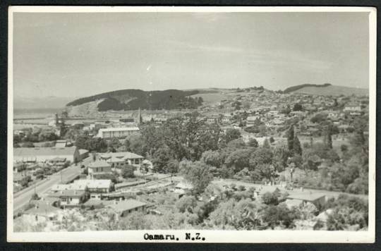 OAMARU Real Photograph by N S Seaward. - 49533 - Postcard