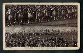 Postcard of Maori Men dancing the War Dance. Damage. - 49565 - Postcard