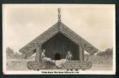 Real Photograph by A B Hurst & Son of Pataka Maori Food House Rotorua. - 49576 - Postcard