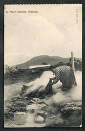 Postcard of a Maori Kitchen. Rotorua. - 49591 - Postcard