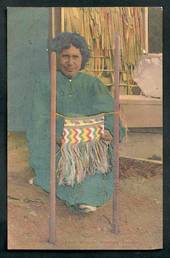 Coloured postcard of Wahine. - 49615 - Postcard
