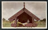 Tinted Postcard by A B Hurst of Pataka Maori Food House Rotorua. - 49634 - Postcard